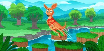 Hüpf, Känguru, Hüpf